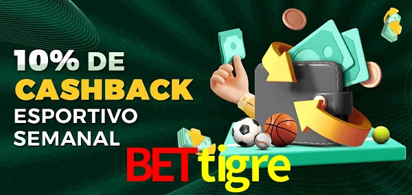 10% de bônus de cashback na bettigre