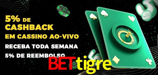 Promoções do cassino ao Vivo bettigre